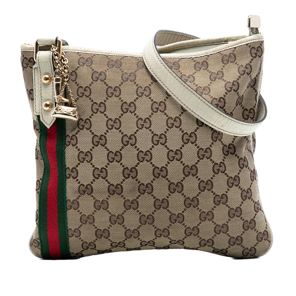 Gucci Handbags - Pre-Loved Gucci GG Canvas Jolicoeur Crossbody